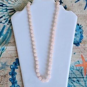 Rose Quartz Beaded Necklace
